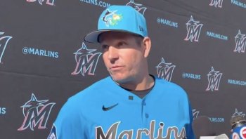 Full Press Conference: Clayton's McCullough first media availability of 2026 Marlins spring training