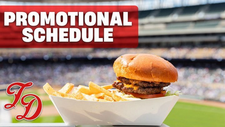 Minnesota Twins Announce Cheap Beer & Extensive Promotional Schedule