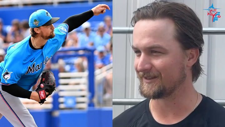 Braxton Garrett reacts to first spring game back from Tommy John surgery
