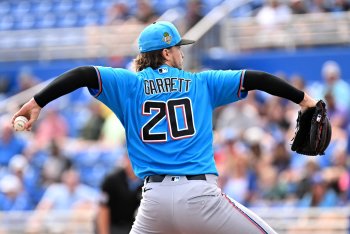 Young Marlins mount rally in Garrett's return to big league mound