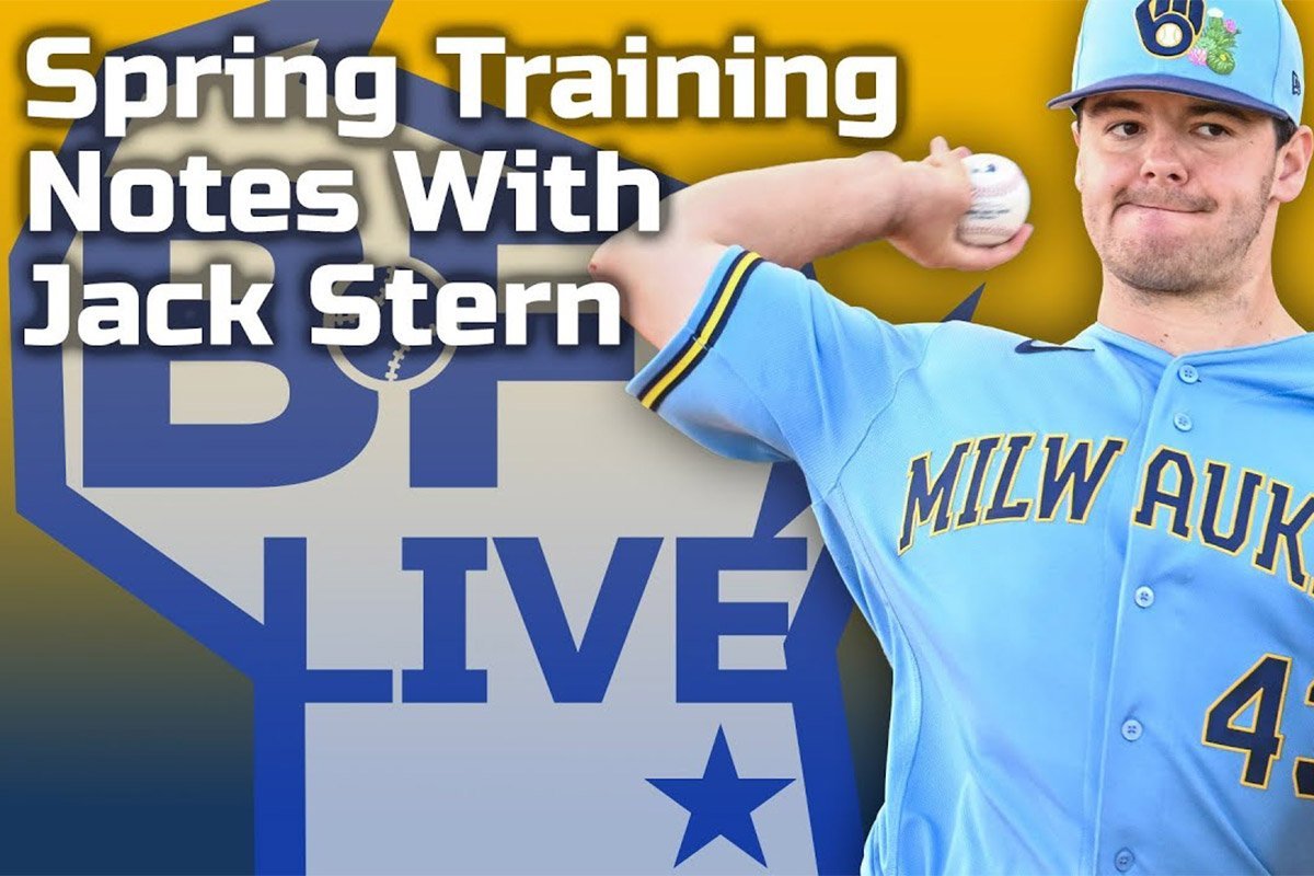 More information about "2026 Spring Training Episode 1: Jack Stern In Brewers Camp"