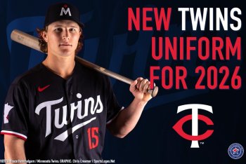 The Twins’ New Navy Alternate Is Here. It’s Fine