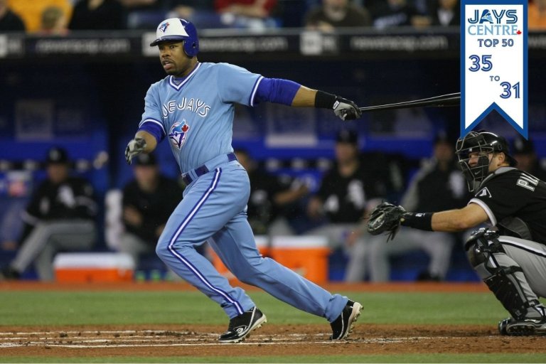 The Top 50 Blue Jays of All Time: 35 to 31