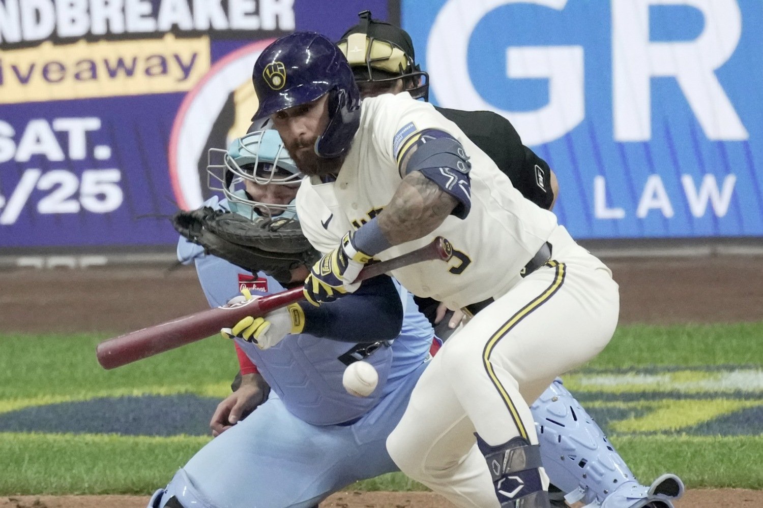 More information about "Triple Dribble: Brewers Beat Blue Jays with Speed for Second Day in a Row"