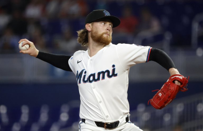 Marlins throw one-hitter behind Max Meyer's season-best, career-long start
