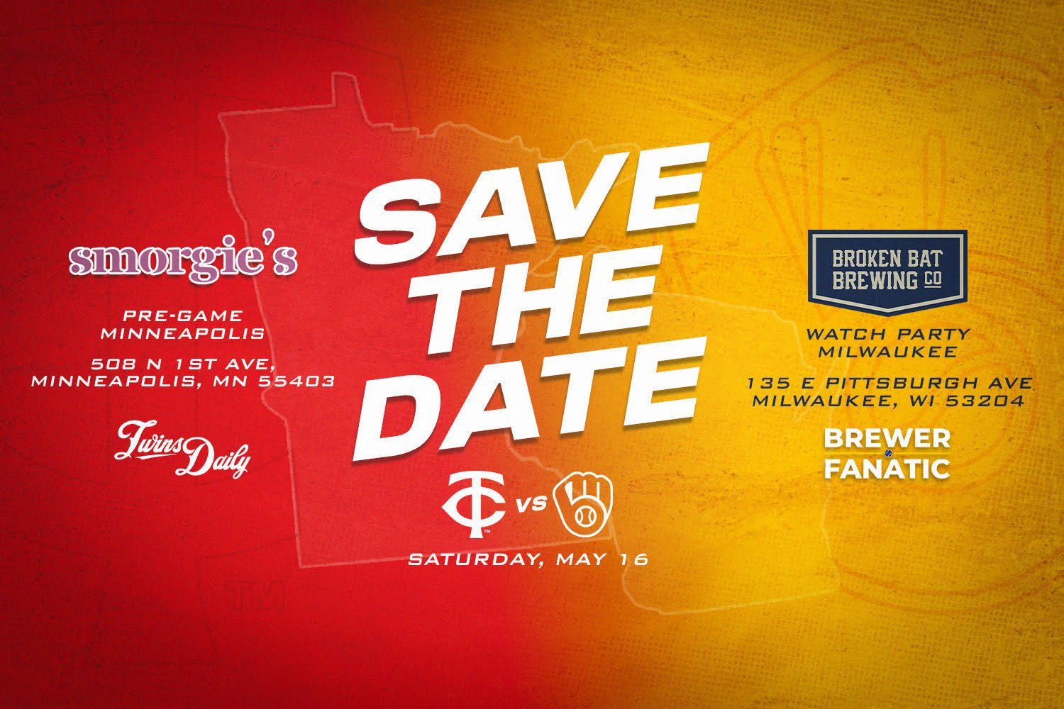 More information about "Save the Date: Twins Daily and Brewer Fanatic Team Up for Dual (Dueling?) Parties on May 16"