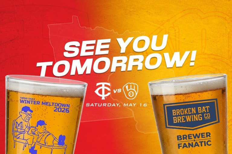 Tomorrow is the Day! Twins Daily Rallies in Minneapolis and Milwaukee for Brewers Weekend!