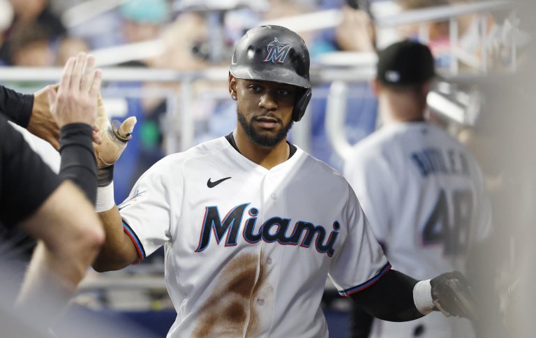 Otto Lopez first in MLB to reach 100 hits as Marlins are back over .500