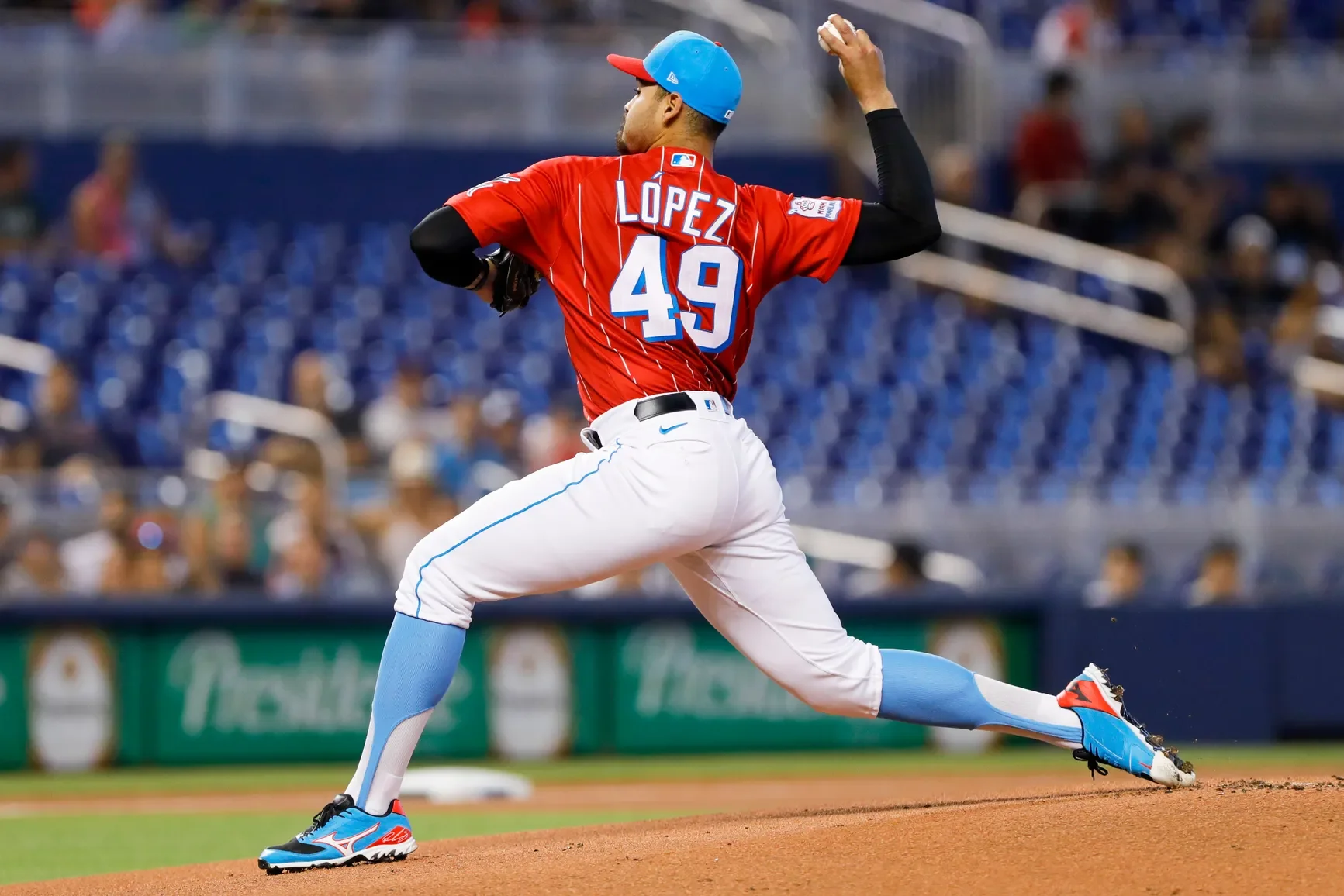More information about "5-year Marliniversary: López sets MLB record with 9 straight strikeouts to open win over Braves"