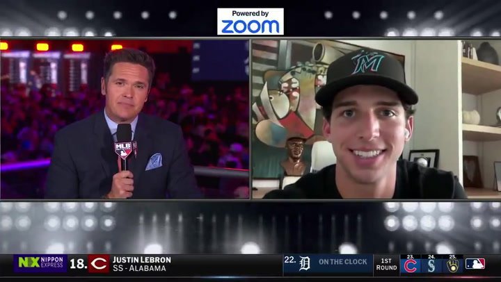 Marlins first-rounder Jacob Lombard on 'pretty surreal' MLB Draft experience