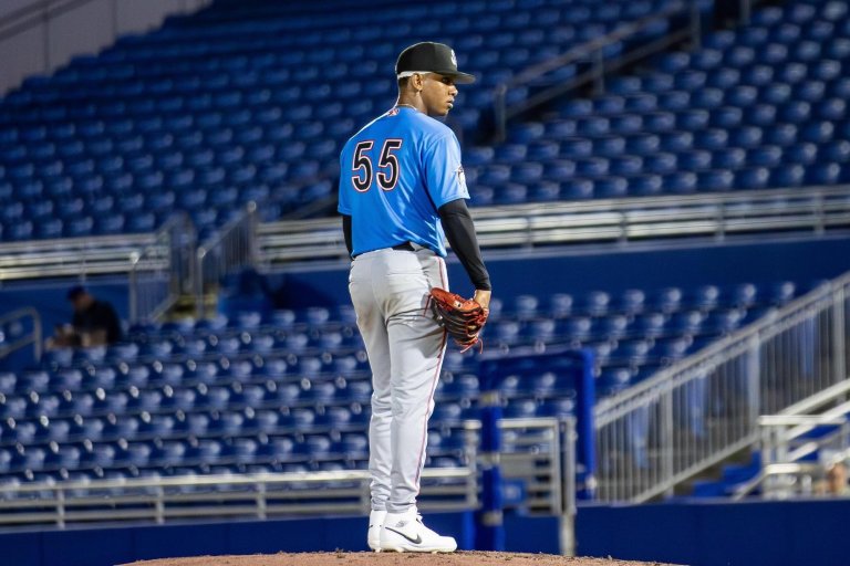 Marlins strikeout machine Elier Morillo describes player development journey