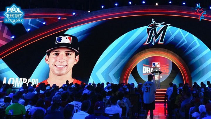 'An absolute monster get': Marlins ace first-round draft pick with Jacob Lombard