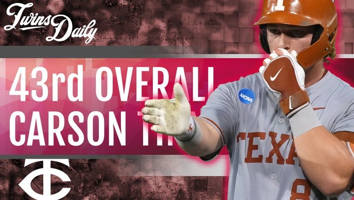 Genius or Overkill? The Twins Doubled Down On Drafting Catchers
