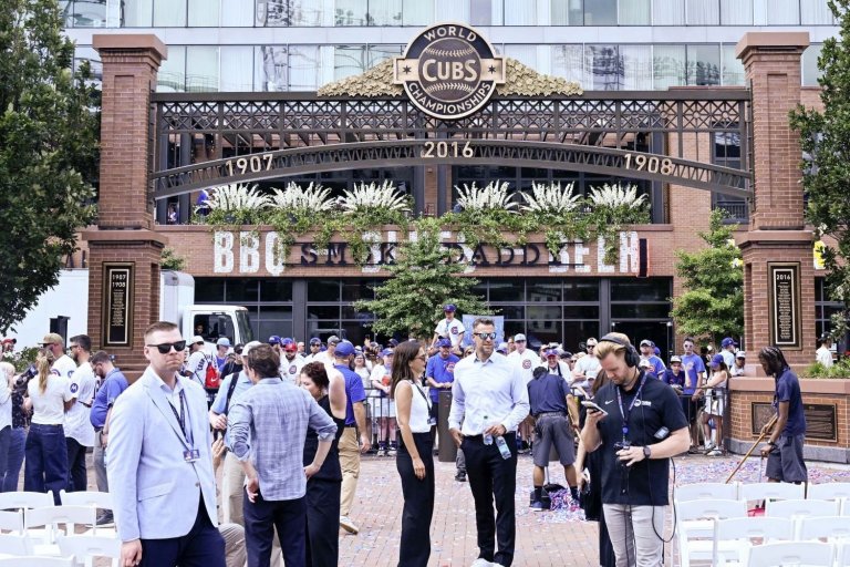 On Cubs' Day of Revelry, History and the Present Began to Rhyme