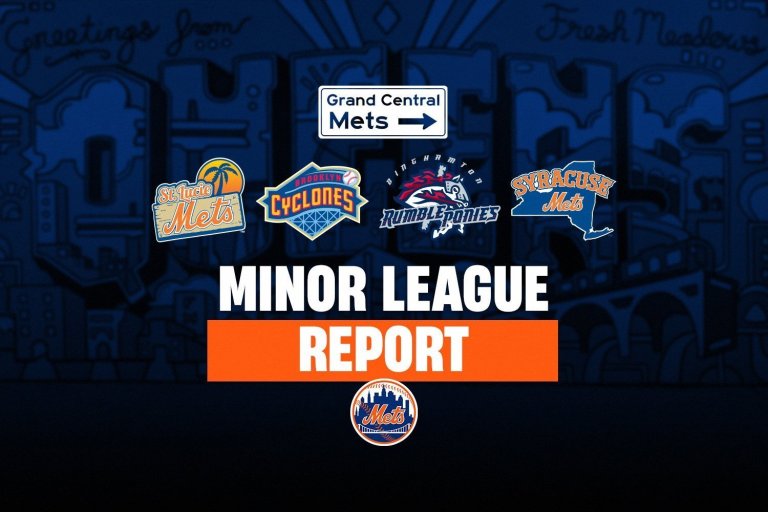 New York Mets Minor League Report: Gordon Goes Long; Syracuse, Brooklyn, St. Lucie Surrender Big Innings