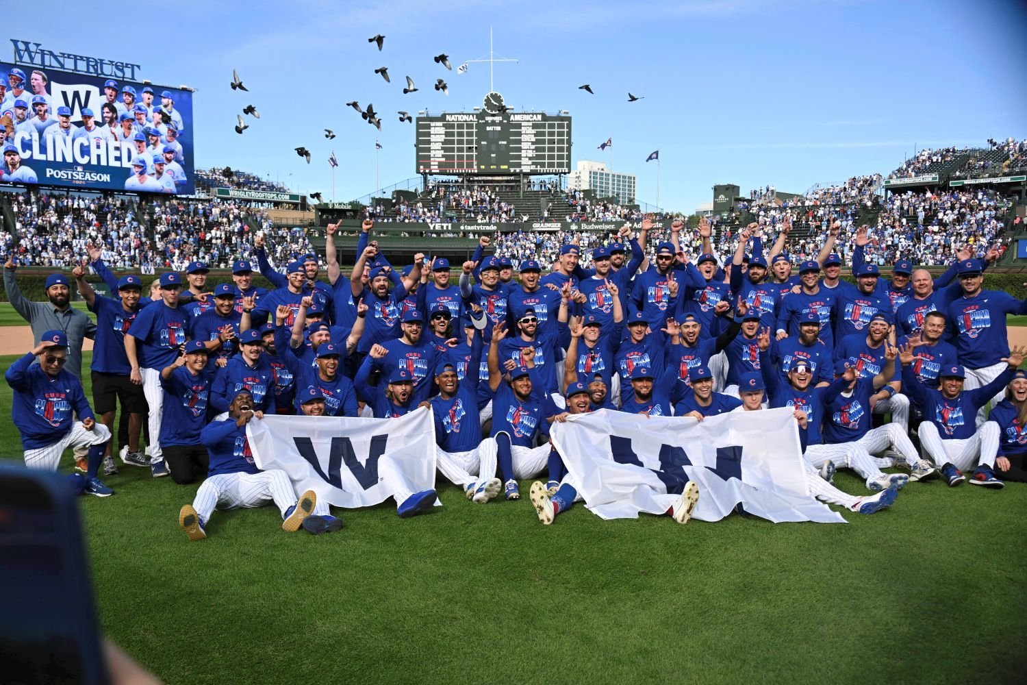 More information about "Powered By Departing Heroes, Cubs Clinch Playoff Berth in Last Chance Before Home Fans"