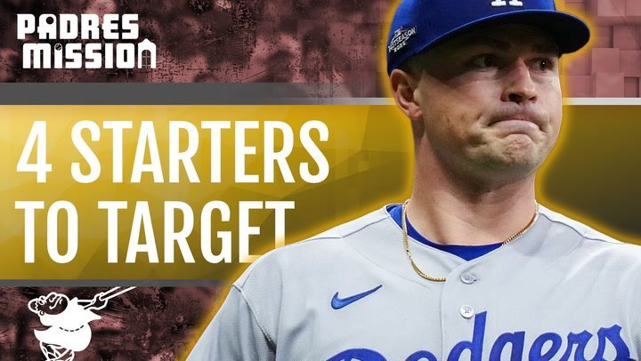 Four Starting Pitchers The Padres Must Target This Winter