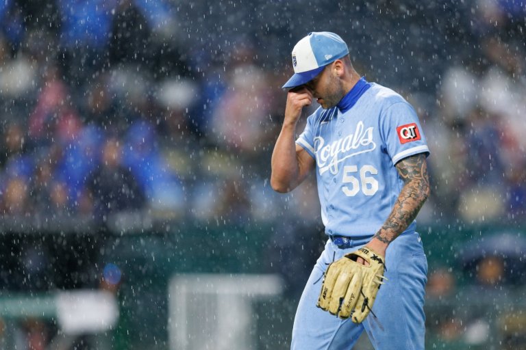 Royals Outright Five Pitchers