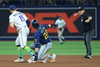 Brewers Made Their Own Luck Against Freddy Peralta in Game 3, Until They Didn't Have To